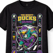 The Mighty Ducks Wildwing Flashblade Cartoon Graphic Unisex T-Shirt
