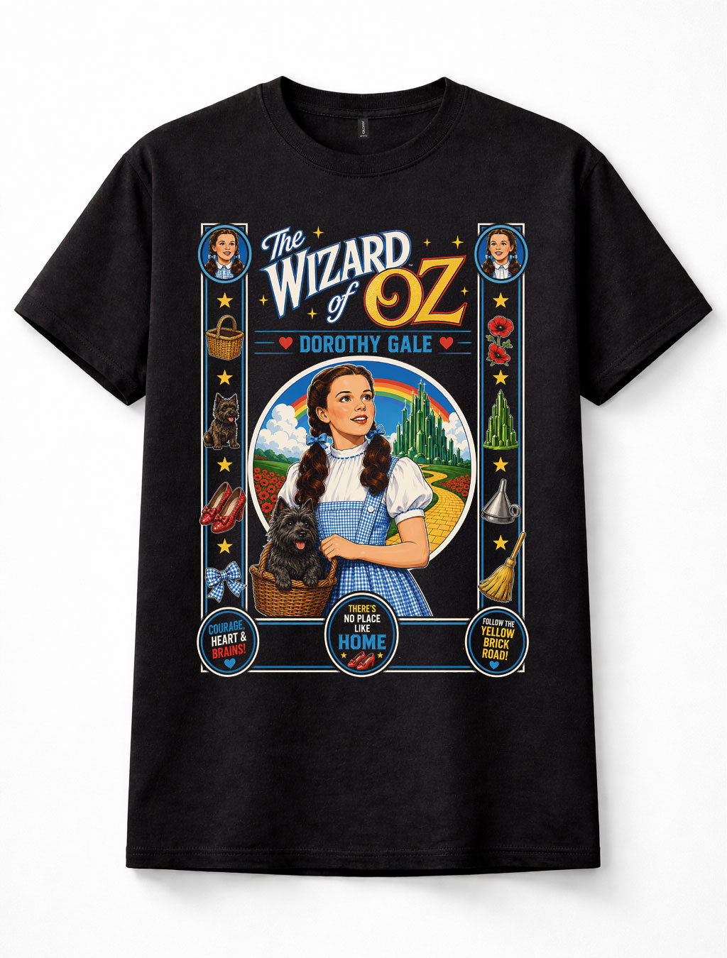 The Wizard of Oz Dorothy Gale Classic Movie Graphic Tee Unisex T-Shirt