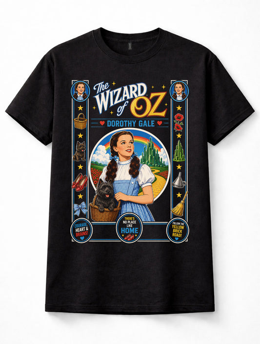 The Wizard of Oz Dorothy Gale Classic Movie Graphic Tee Unisex T-Shirt