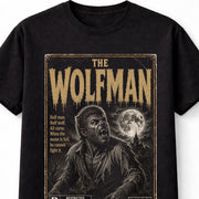 Wolfman Werewolf Horror Movie VHS Full Moon Gothic Unisex T-Shirt