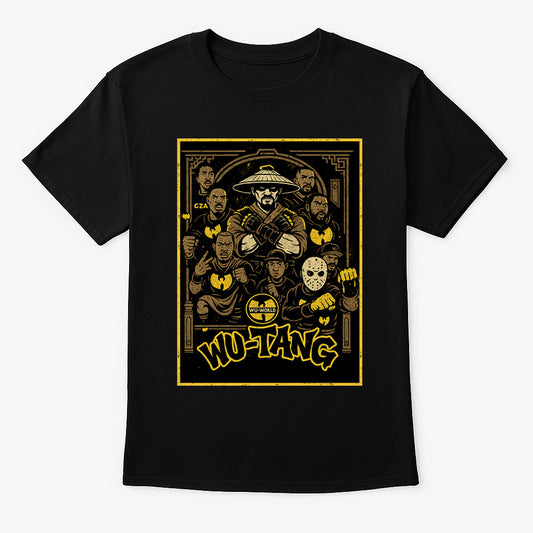 Wu-Tang Clan – Shaolin Legends Unisex T-Shirt Hip-Hop Merch Tee