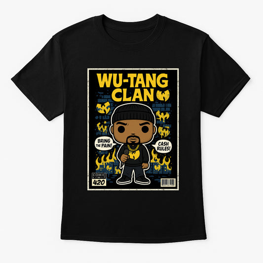 Wu Tang Clan CREAM Hip Hop Funko Pop Style Unisex T-Shirt