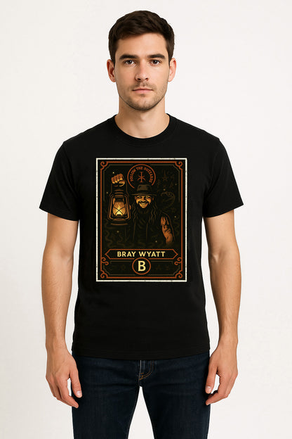 Bray Wyatt Follow The Buzzards Retro Unisex T-Shirt Horror Wrestling Tee
