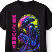 Xenomorph Alien Japanese Sci Fi Horror Movie Unisex T-Shirt