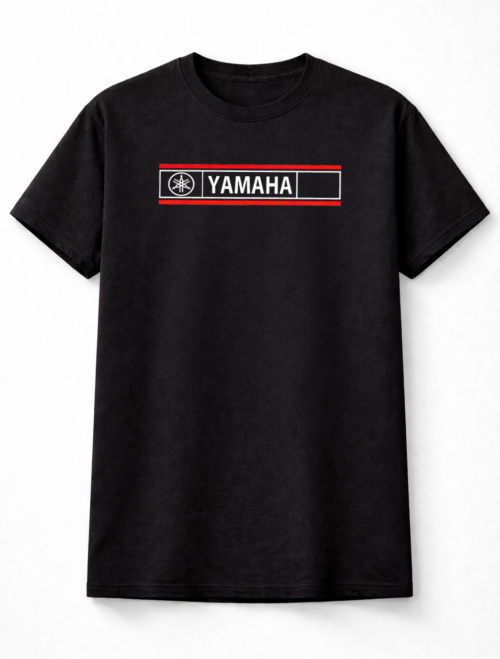 Yamaha Logo Graphic Unisex Motorcycle Racing Black T-Shirt