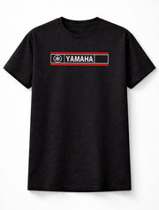Yamaha Logo Graphic Unisex Motorcycle Racing Black T-Shirt