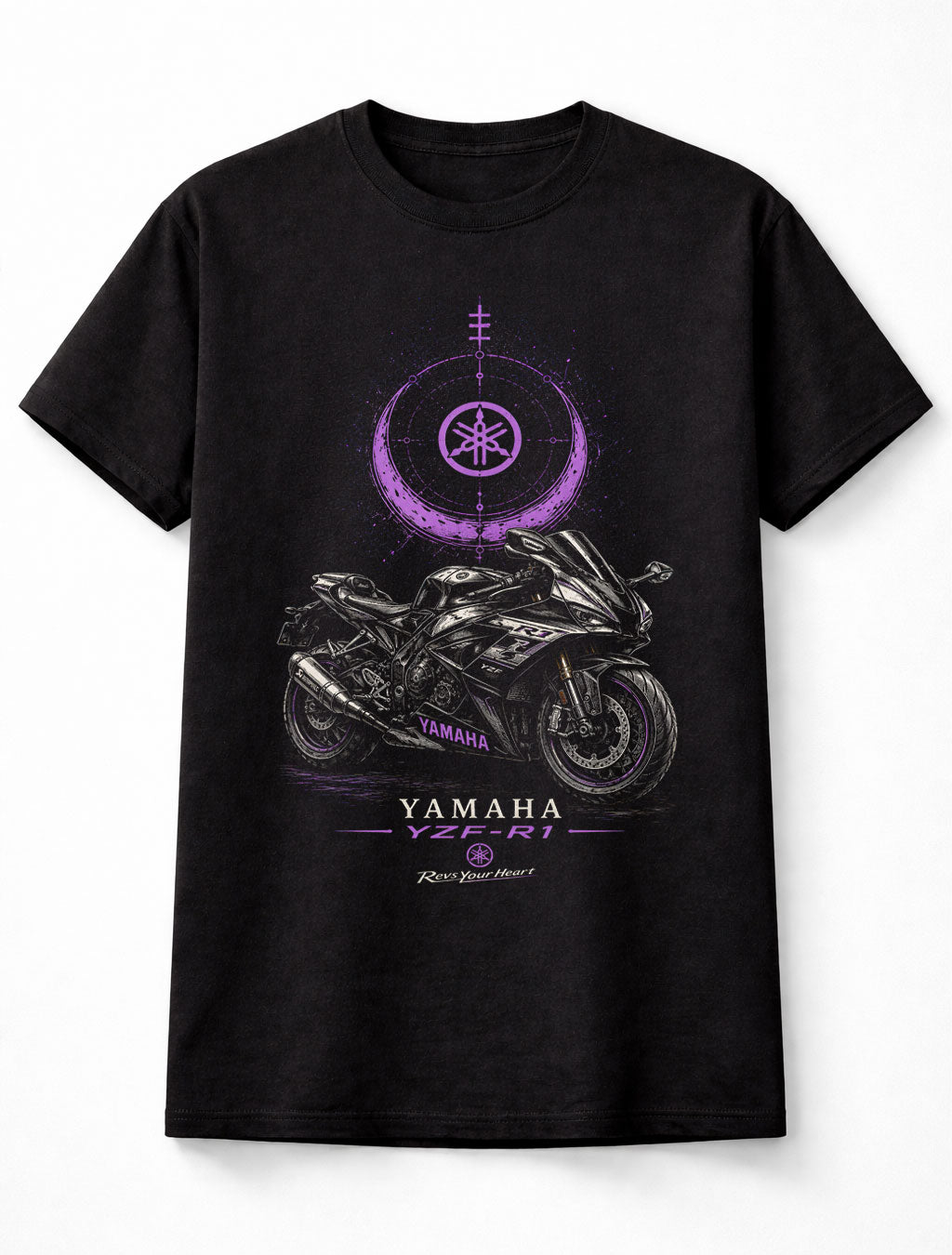 Yamaha YZF-R1 Superbike Motorcycle Racing Rider Unisex T-Shirt