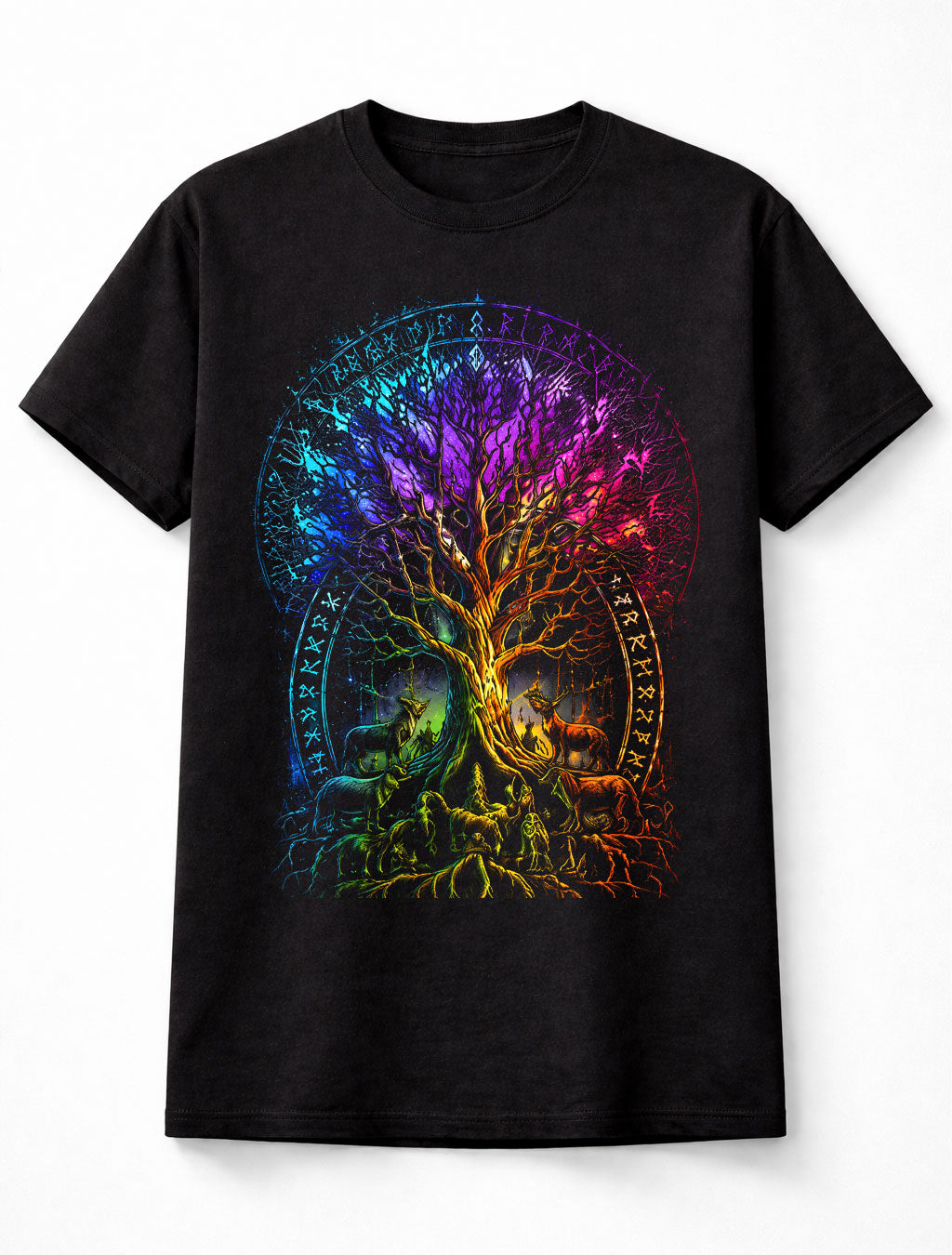Yggdrasil Tree of Life Norse Mythology Viking Unisex T-Shirt
