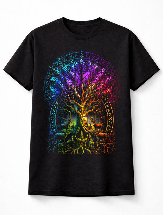 Yggdrasil Tree of Life Norse Mythology Viking Unisex T-Shirt