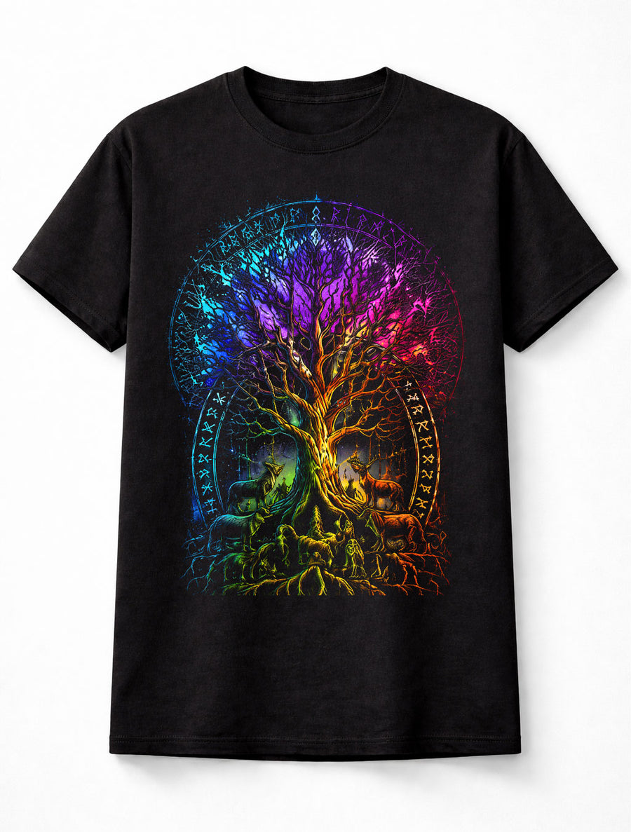 Yggdrasil Tree of Life Norse Mythology Viking Unisex T-Shirt