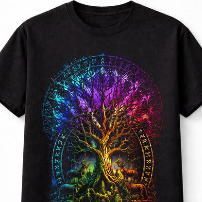 Yggdrasil Tree of Life Norse Mythology Viking Unisex T-Shirt