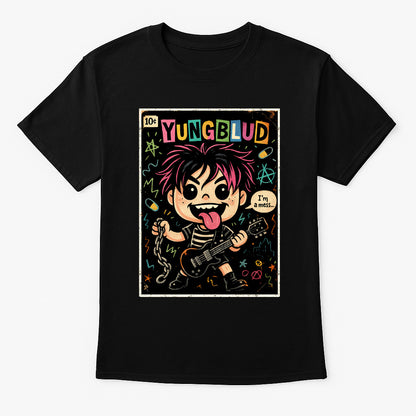 YUNGBLUD “I’m a Mess” Unisex T-Shirt – Pop Punk Rebel Alternative Rock Star Graphic Tee