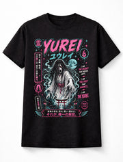 Yurei Japanese Spirit Ghost Horror Anime Graphic Unisex T-Shirt