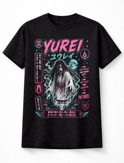 Yurei Japanese Spirit Ghost Horror Anime Graphic Unisex T-Shirt