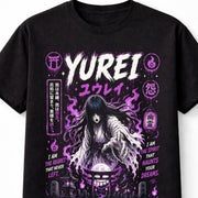 Yurei Japanese Ghost Horror Anime Gothic Graphic Unisex T-Shirt