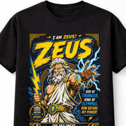 Zeus Greek God of Thunder Olympus Lightning Unisex T-Shirt