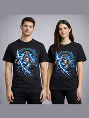 Zeus Greek God Lightning Thunder Mythology Graphic Unisex T-Shirt