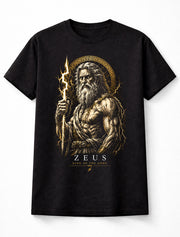 Zeus Greek God of Thunder Lightning Mythology Unisex T-Shirt