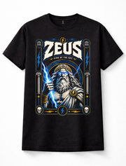 Zeus Greek Mythology God King Of The Sky Lightning Thunder Olympus Unisex T-Shirt