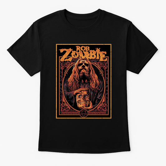 Rob Zombie Unisex T-Shirt – Vintage Horror Art Heavy Metal Band Graphic Tee