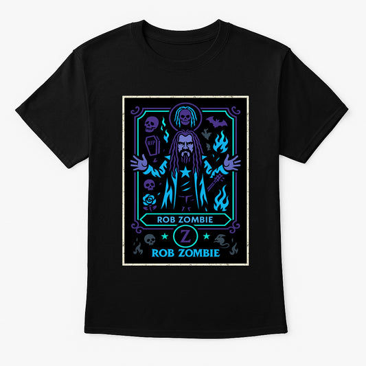 Rob Zombie Retro Horror Rock Unisex T-Shirt Industrial Metal Music Tee